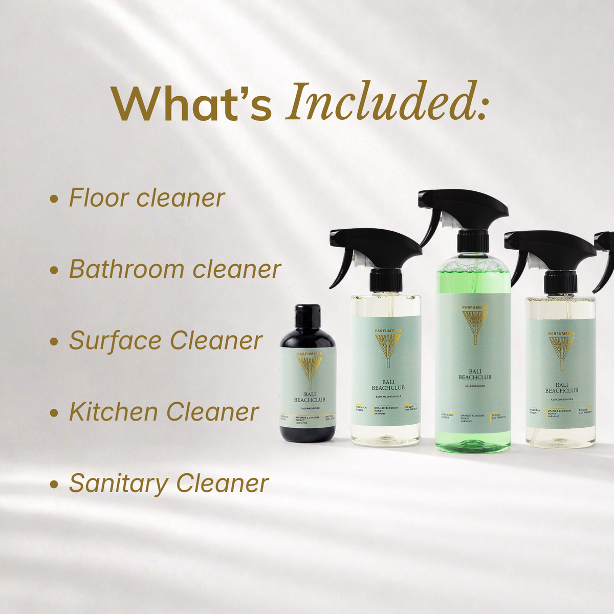 Bali Beachclub Complete Homecare Set