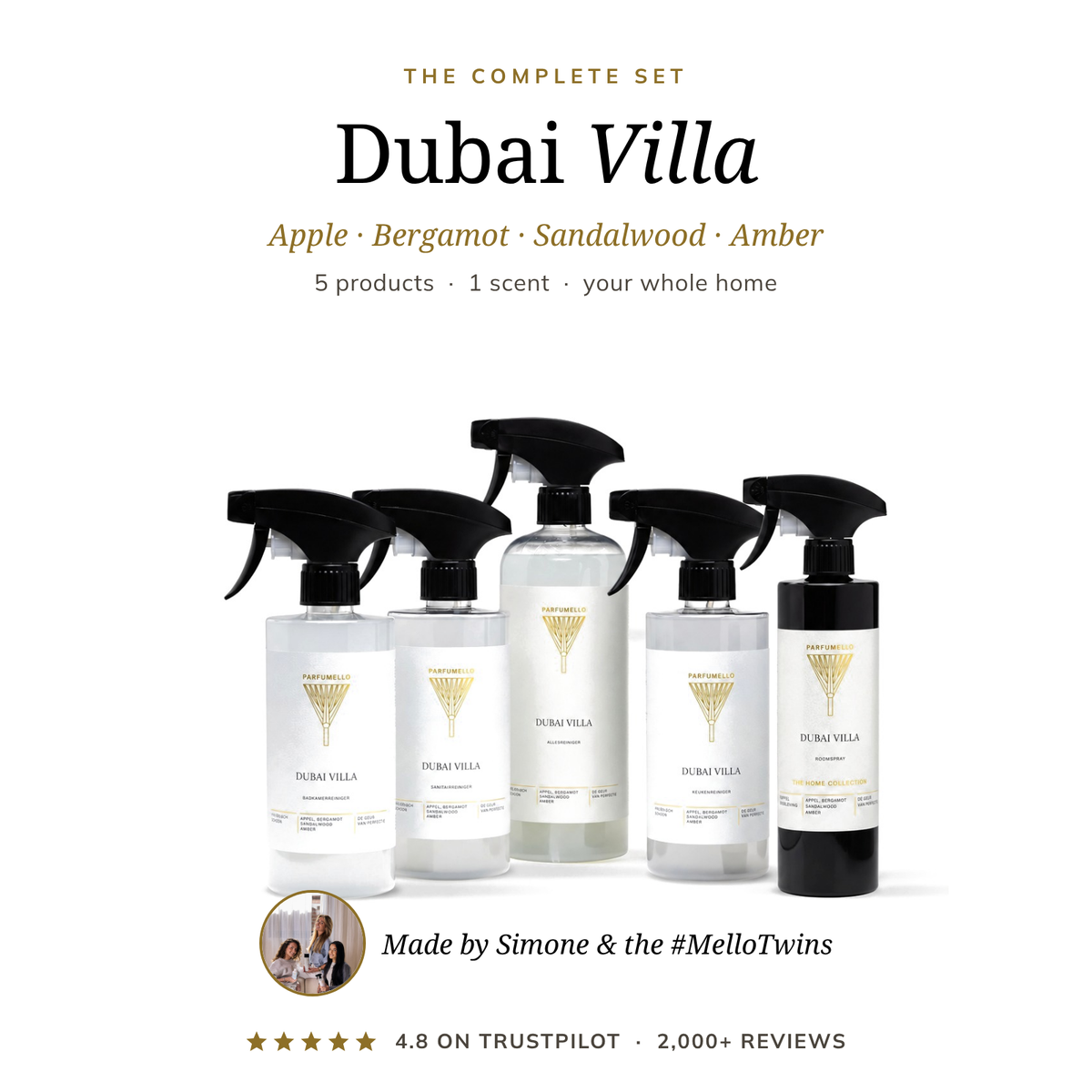 Dubai Villa Huisverzorgingsset