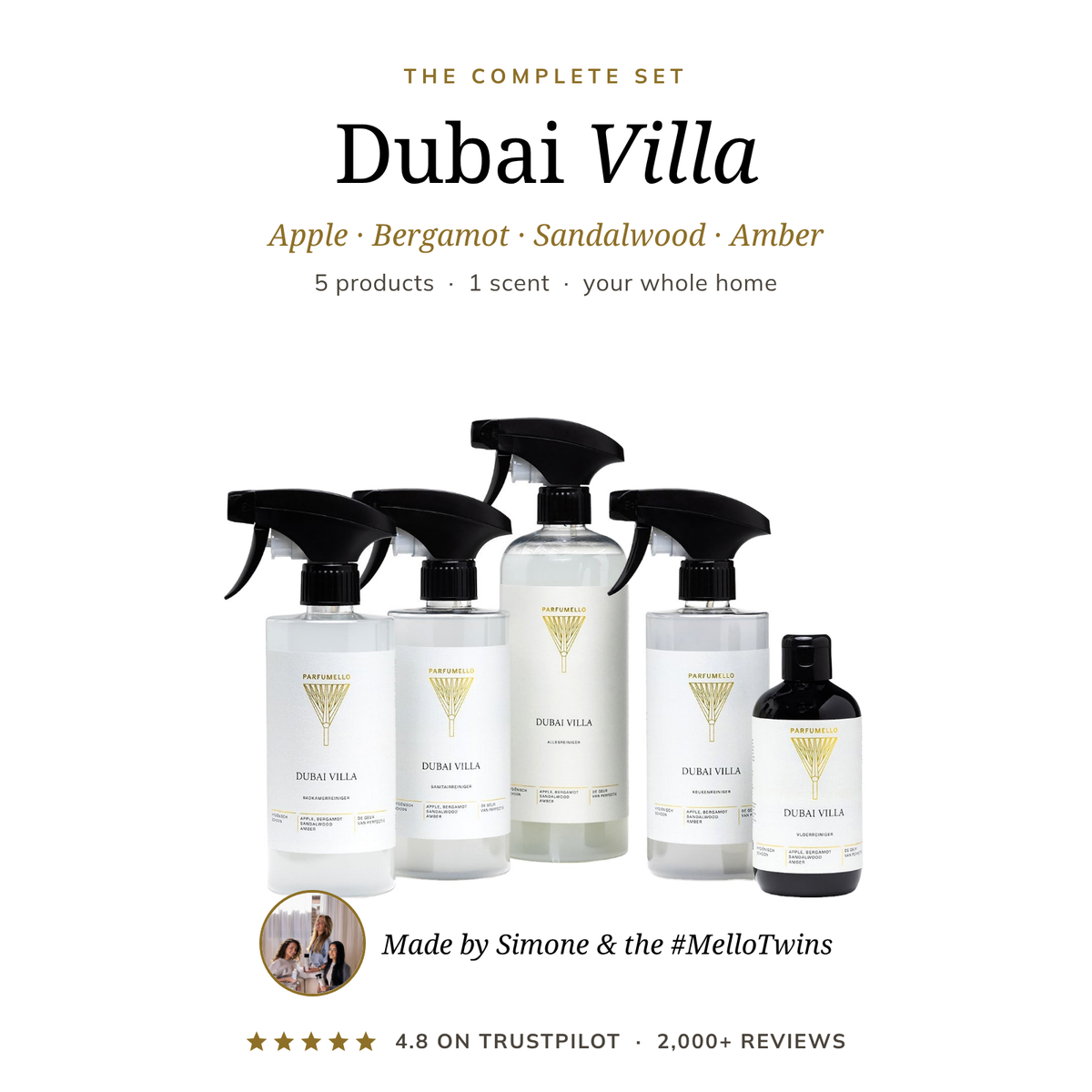 Dubai Villa Huisverzorgingsset