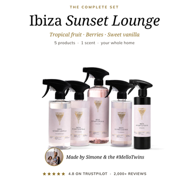 Ibiza Sunset Lounge Huisverzorgingsset