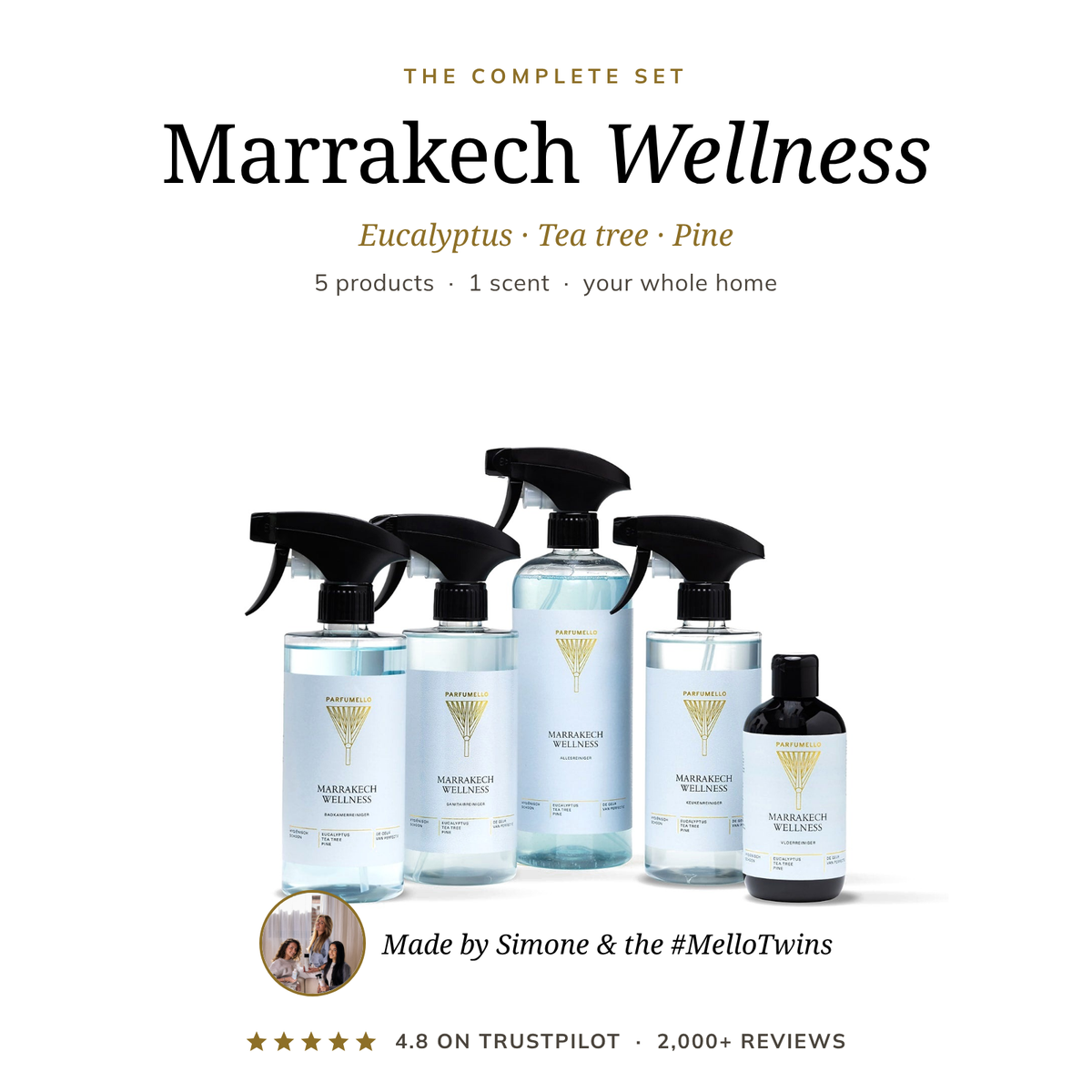 Marrakech Wellness Complete Homecare Set