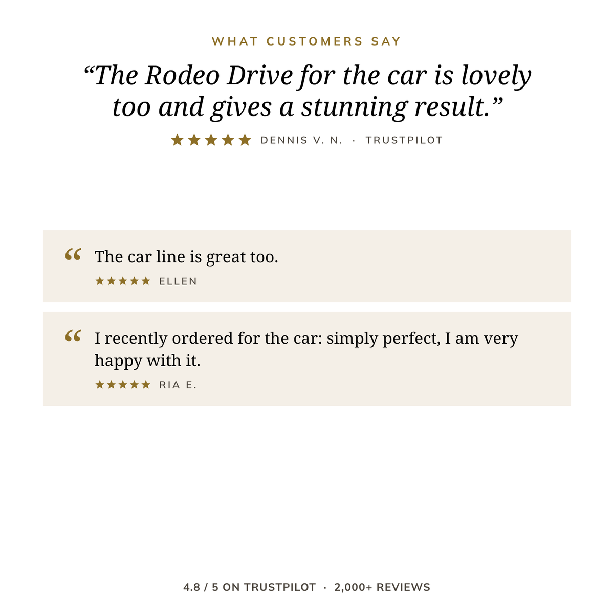 Rodeo Drive Car Collection