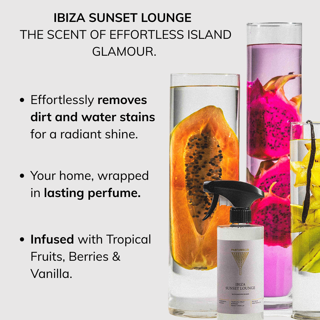 Badkamerreiniger Ibiza Sunset Lounge