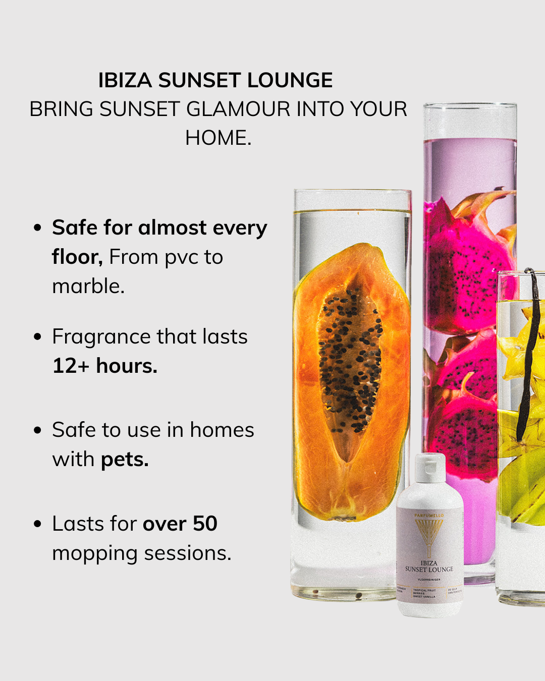 Floor cleaner Ibiza Sunset Lounge